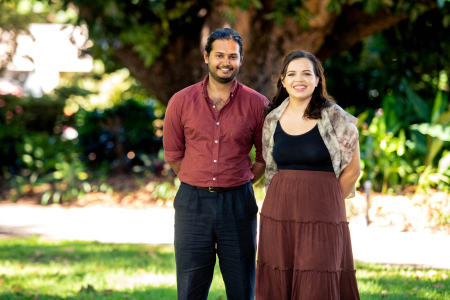 David Ninan and Emily Tyaemaen Ford will travel overseas to study after each being awarded a prestigious New Colombo Plan Scholarship. 