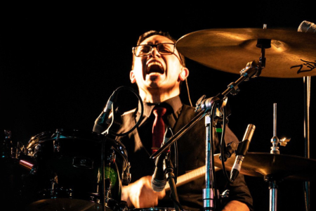 Image of person playing the drums