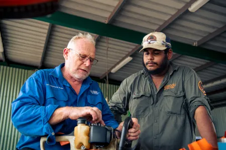 First Nations ranger trainees from across the Top End are working to become certified rangers through the ‘Ranger Ready’ program.