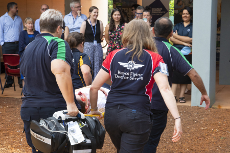 Twelve students will participate in Charles Darwin University’s (CDU) HEA582 Neonatal/Paediatric Retrieval Clinical Residential at the Casuarina campus this week. 