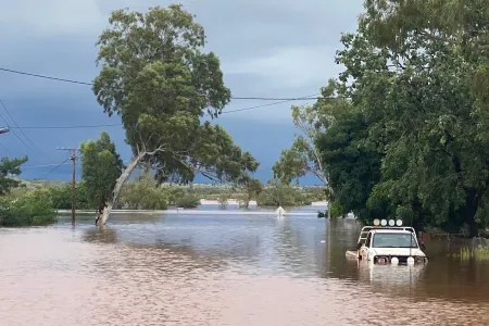 Charles Darwin University (CDU) staff have rallied together to raise money for Northern Territory communities affected by the recent floods in the Big Rivers Region. 