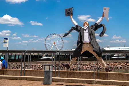 The first graduating cohort for 2023 includes 1,088 students in Higher Education, 1,078 in Vocational Education and Training, and 11 PhD graduates, who will receive their degrees at Darwin Convention Centre this week.