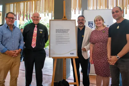 CDU launches its campaign in support of YES vote for First Nations Voice to Parliament.