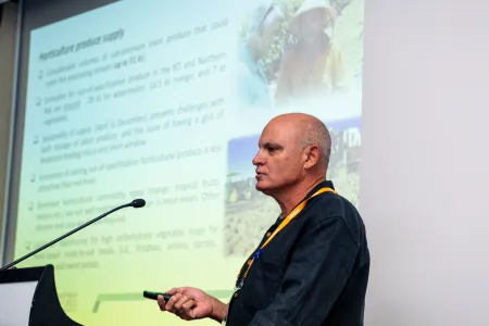Charles Darwin University’s (CDU) Northern Australia Food Technology Innovation project team have presented key ideas around the business and technical case for future shelf-stable food manufacturing in Northern Australia, at the Food Futures Conference in Darwin. 