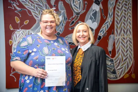 Pathways to Politics program for Women Alumni Georgie Corrie is now leading the “Yes” campaign for a Voice to Parliament in the Northern Territory.  