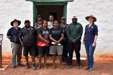 first nations tourism students and lecturers