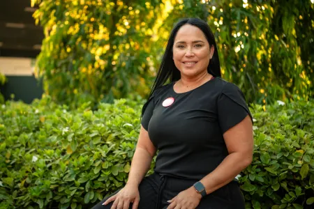 Imogene Briston graduated from Charles Darwin University (CDU) this week with a Bachelor of Laws.