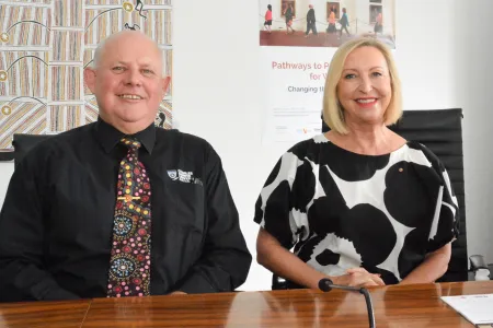 VC Scott Bowman, Her Honour Vicki O'Halloran