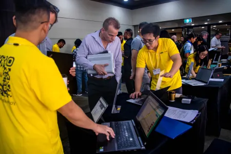 The IT Code Fair is an opportunity for students and industry to connect and explore what’s on the horizon for programming and what solutions are possible for problem we have with technology now.