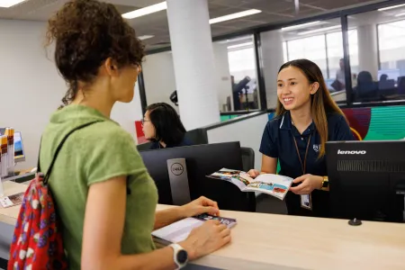 CDU Causarina Campus student services