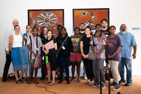 Charles Darwin University’s First Nations Introduction to University – Health program began this week. 