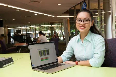 CDU student Jade Doan