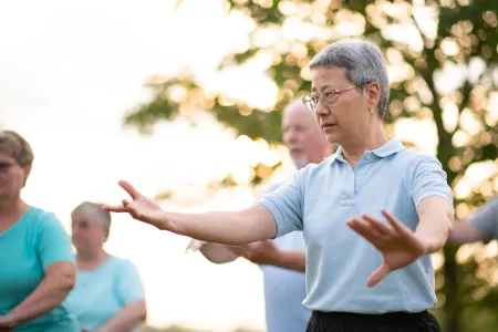 Tai Chi demonstration
