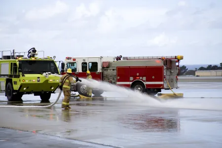 Charles Darwin University researchers will work to improve fluorine-free foams used in aircraft rescue and firefighting.
