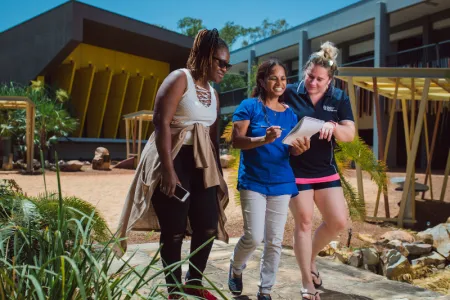 A group of CDU social work students