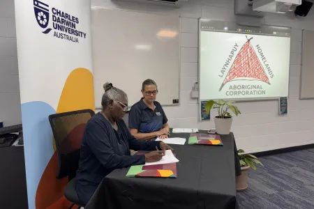 Laynhapuy Homelands Aboriginal Corporation (Laynha) and Charles Darwin University (CDU) MOU