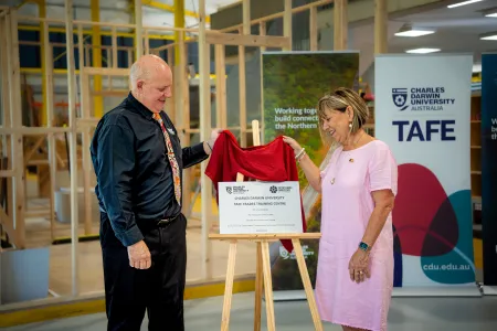 Charles Darwin University (CDU) has opened the doors of its new Trades Training Centre at its Casuarina campus.