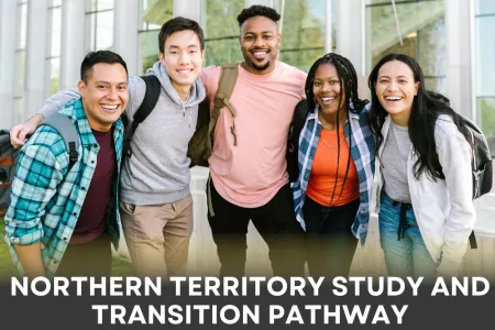 poster of students smiling and looking at camera