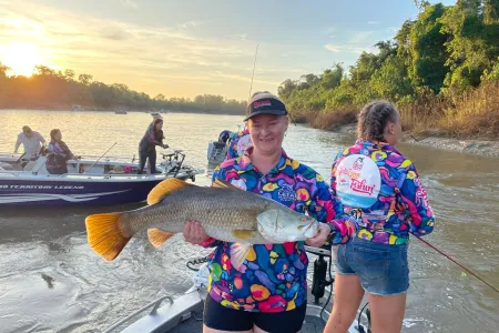 Outdated stereotypes about who a “real fisher” is could be costing Australia’s recreational fishing industry valuable talent, creativity, and growth, new research from Charles Darwin University suggests. Picture: Jenny House