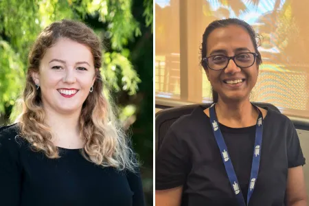 Dr Jenny House and Nilanjana Biswas