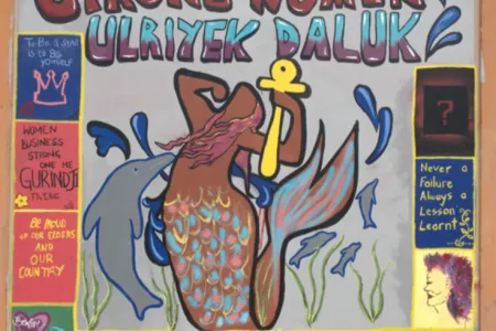 murals painted in Darwin prison by CDU creative researchers