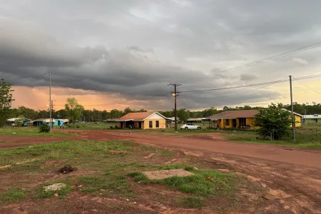 Since the project began, people in Wadeye have been working in new ways to resolve conflicts and generate peace. Michaela Spencer