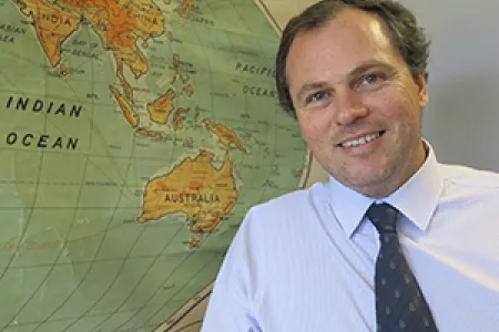 Law lecturer Danial Kelly will speak at the ASEAN conference in Bali