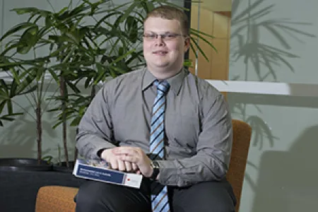 Law student Jared Ivory is enjoying his placement at the Environmental Defenders Office NT