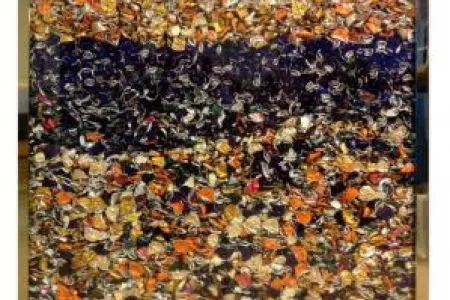 John Dahlsen's artwork, entitled "Ecollaborate"