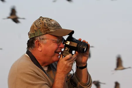 Dr George Archibald will share stories about crane conservation at his public talk