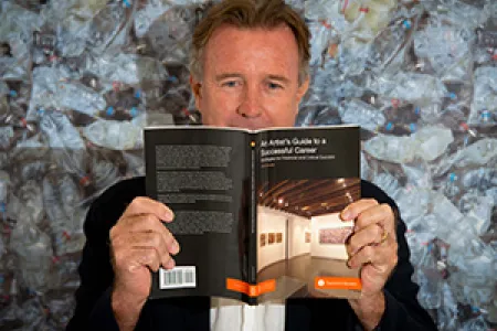 CDU Visual Arts lecturer John Dahlsen says a healthy diet and exercise are key to becoming a successful artist