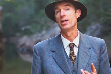 Chris Darwin, the great great grandson of Charles Darwin