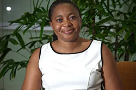 Carine Kapiamba-Tshimbu says she has received ample study opportunities since moving from Africa to Darwin on a Humanitarian Visa.