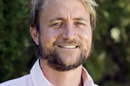 Dr Tom Brewer ... "We want to find out what people value around Darwin Harbour."