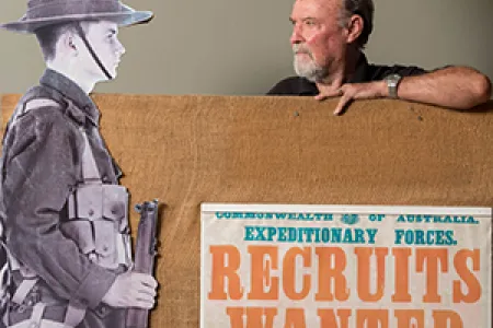 Charles Darwin University PhD candidate Norman Cramp says up to 40 Territorians are missing from Australia’s WWI history.