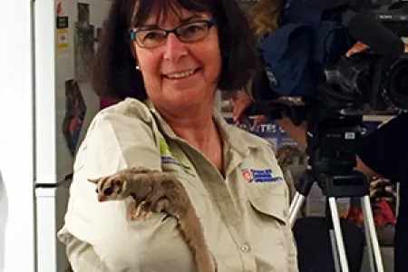 Professor Sue Carthew … delighted with the support of 295 crowdfunding donors.