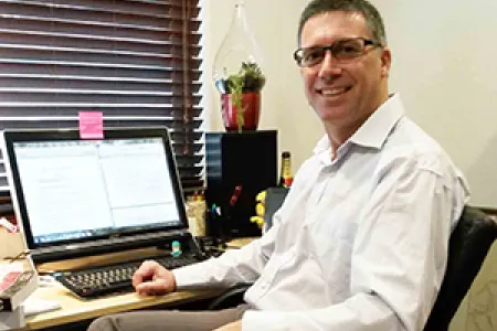 Charles Darwin University Bachelor of Laws student Mark Gregson