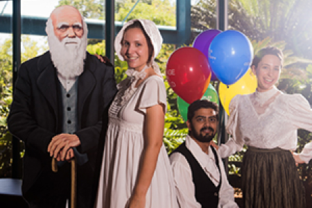 Territorians will celebrate the 208th birthday of naturalist, Charles Darwin at Casuarina campus
