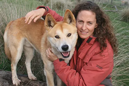 Dr Arian Wallach will compare land and sea predators in her study. Photographer: Lyn Watson