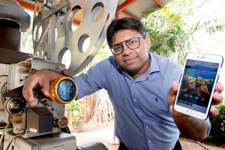 Darwin filmmaker and Charles Darwin University (CDU) Business Lecturer Dr Abhishek Shukla has secured a patent for a new means of distributing films