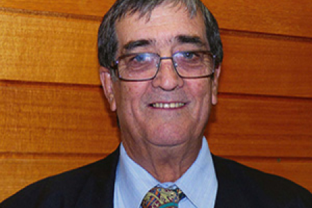 Mr Fitzsimons in 2014, shortly before his retirement as CDU Director Central Australia.