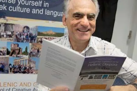 Dr George Frazis is celebrating Hellenic Cultural Week at CDU