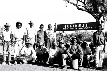 Gurindji men at Wattie Creek, 1967