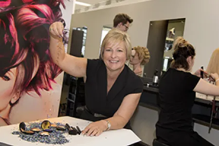 Sales and Personal Services Team Leader Linda Manning.