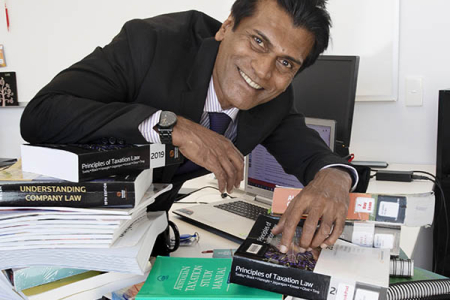 Chair of Accounting and Finance Professor Indra Abeysekera
