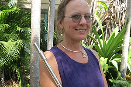 Music teacher Aniko Debreceny brings song into learning