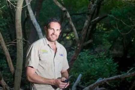 Charles Darwin University PhD candidate Clint Cameron