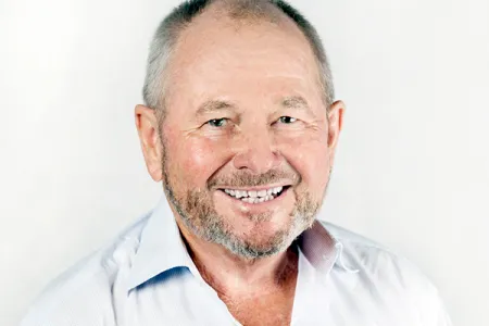 Charles Darwin University’s retiring Chancellor Mr Neil Balnaves AO