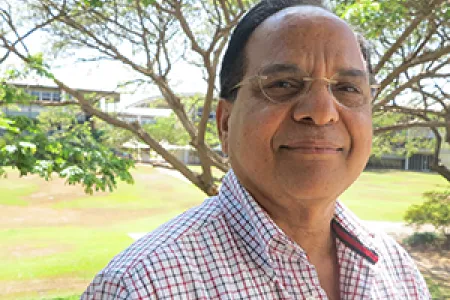 Professor Jai Singh says materials research can improve the quality of life for people worldwide