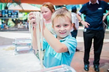 There will be a range of interactive workshops, food stalls and entertainment at CDU Open Day on Sunday, 23 August. Pictured: Callumn Pitkin